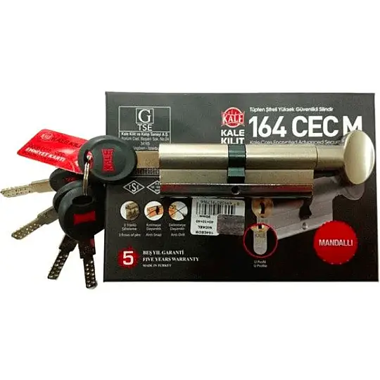 Kale Kilit 164 CEC M Mandallı Yüksek Güvenlikli Kilit Barel 68mm - 2