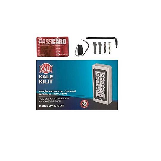 KALE Geçiş Kontrol Ünitesi Şifreli & Kartlı KD050/10-800  - 4