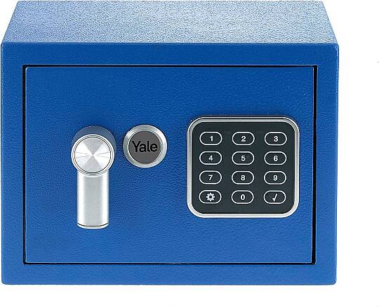 Yale Dijital Mini Boy Kollu Kasa Mavi YSV/170/DB1/B - 1
