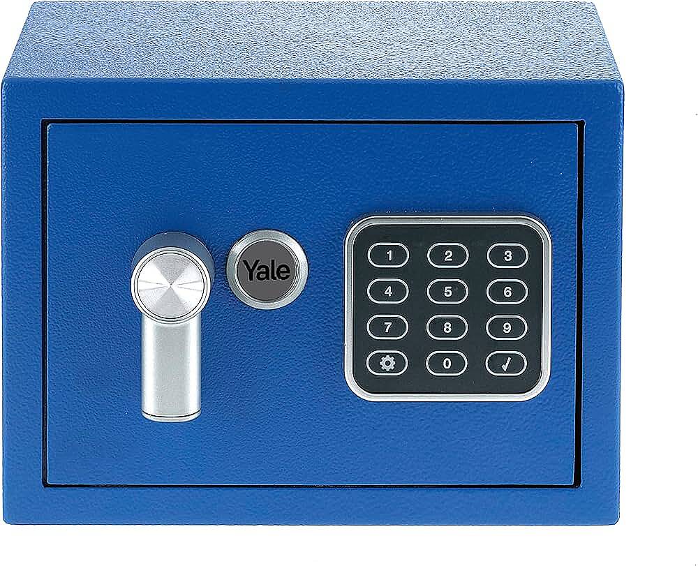 Yale Dijital Mini Boy Kollu Kasa Mavi YSV/170/DB1/B - 1