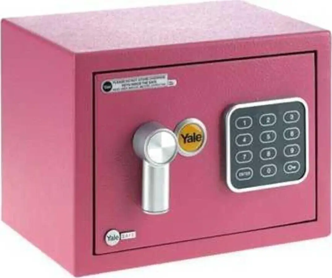 Yale Dijital Mini Boy Kollu Kasa Pembe YSV/170/DB1/P - 1